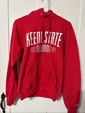 Champion Red Keene State Alumni Hoodie
